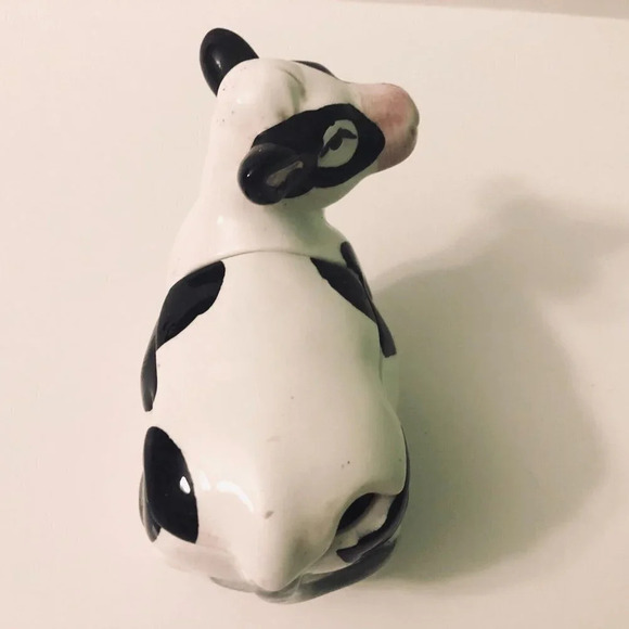 Vintage Ceramic Cow Sugar Bowl Container 4 Inch Long Figurine - Picture 13 of 14